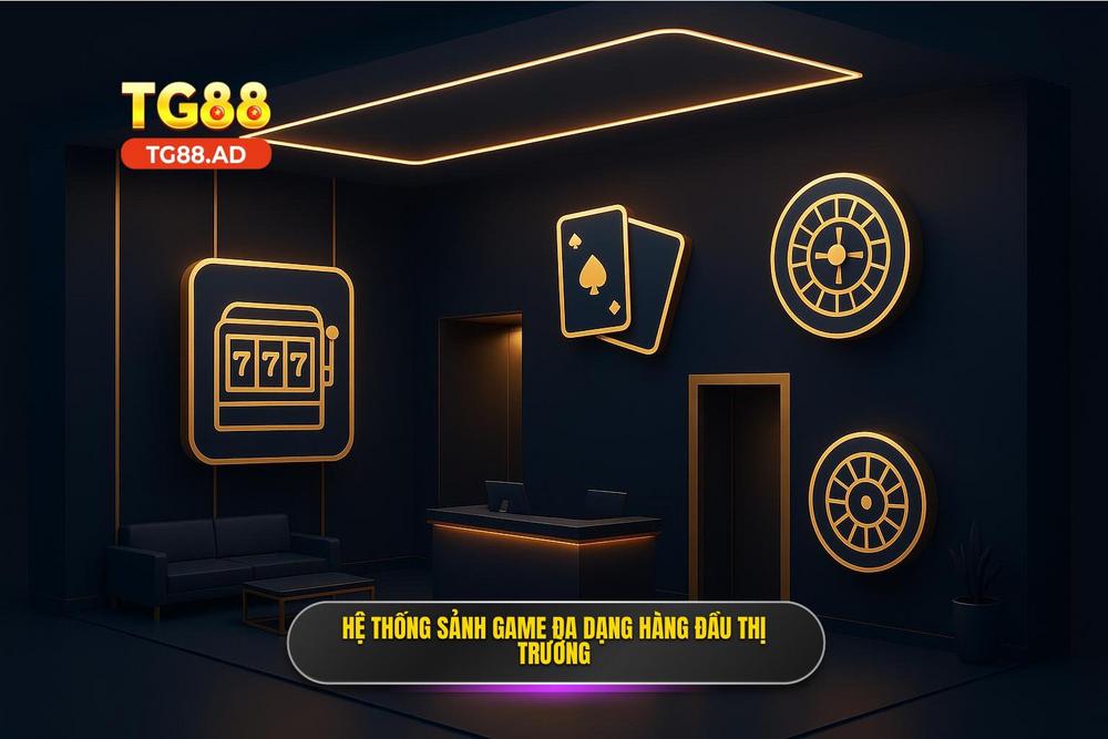 2.hệ Thống Sảnh Game đa Dạng Bậc Nhất Thị Trường