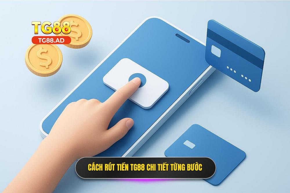 3.hướng Dẫn Rút Tiền Tg88 Chi Tiết Từng Bước